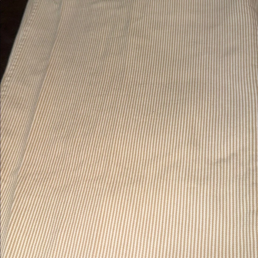NWT - J. Crew Slim wide-leg jean in khaki stripe - Size 32